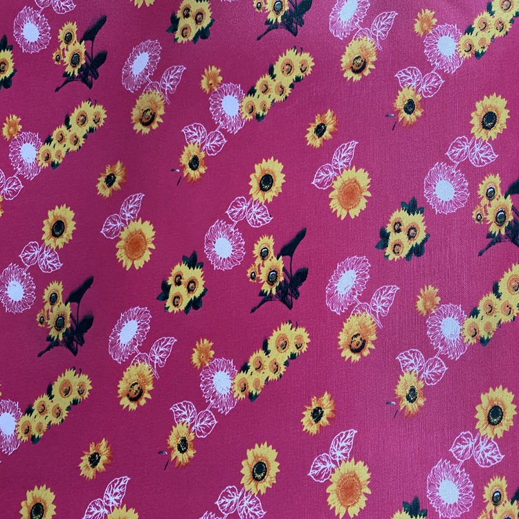 A large amount of color-printed foam is in stock and available for wholesale. We accept 100% polyester fabric and printed fabric for luggage detail image 5