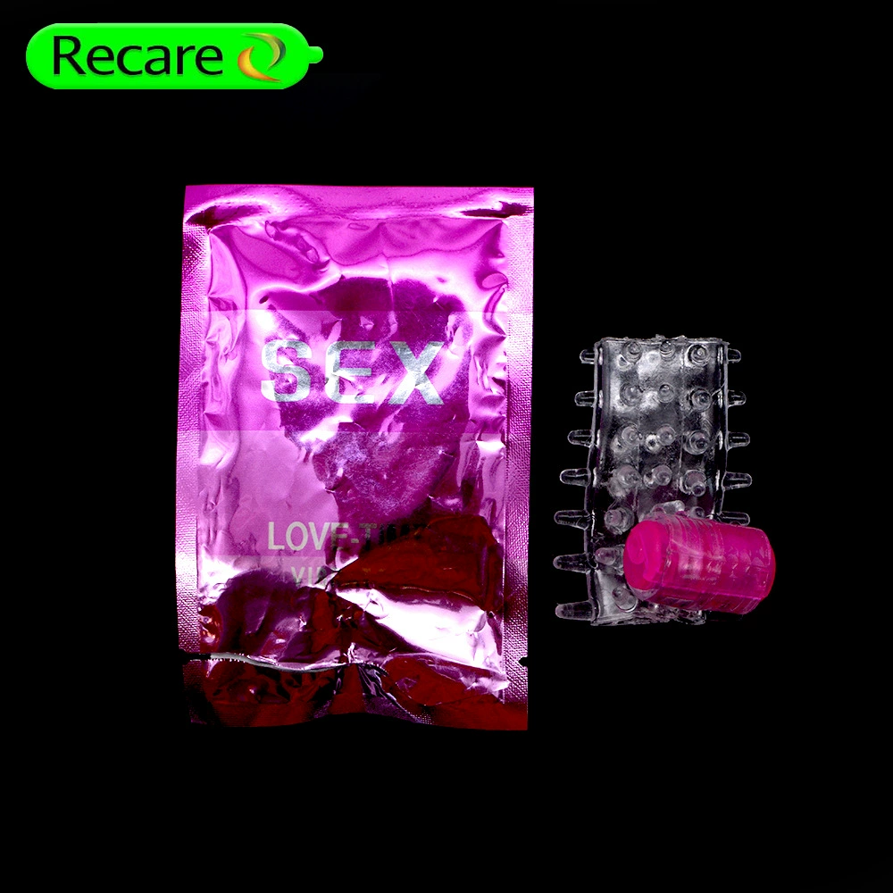 Recare vibrate the ring -lapse delay ring silicon glue ring lock essence of adult products wholesale