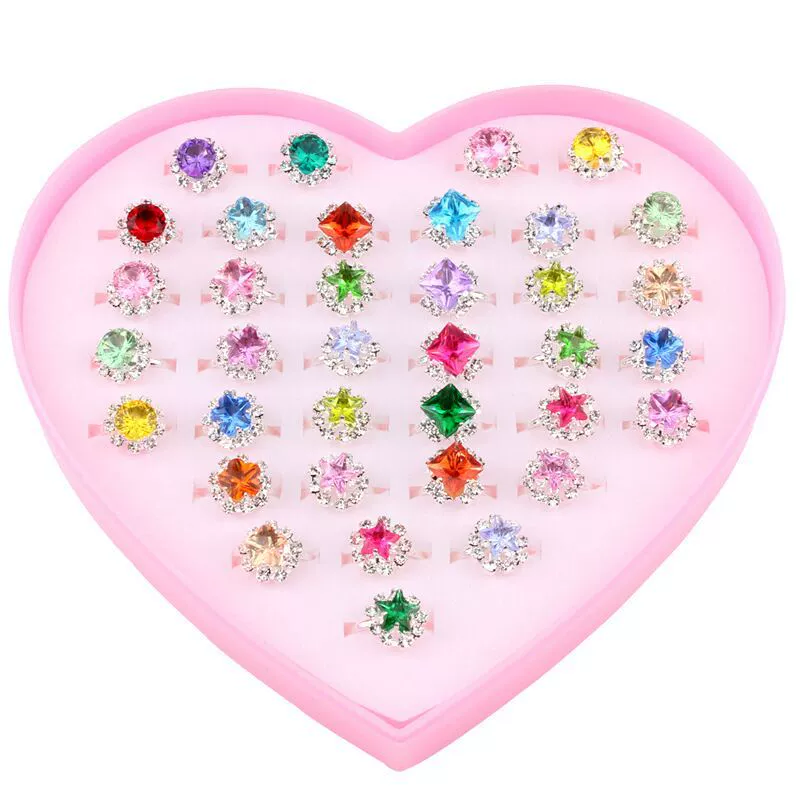Children's ring, cute adjustable set, 36