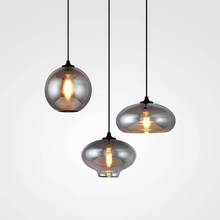 后現代北歐創意玻璃小吊燈個性咖啡廳餐廳裝飾吧台設計感玻璃燈具