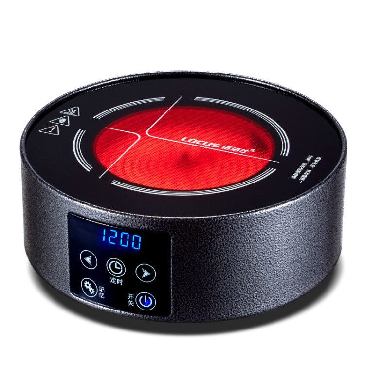 诺洁仕L4黑色厂家批发电陶炉小茶炉迷你煮茶泡茶电磁炉静音家用|ms