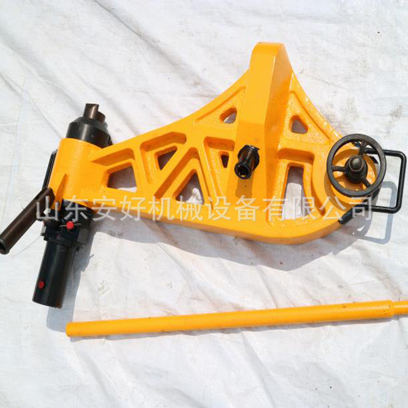 厂家优质调直钢轨手摇式轻便800KN70mm10-20#YZG-800型液压直轨器