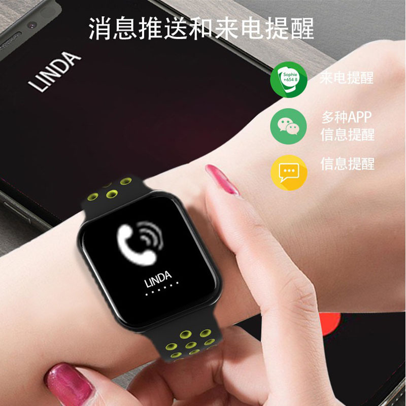 new pattern intelligence watch multi-function Bluetooth Touch motion Conversation Bracelet Wearing Electronics product Manufactor Direct selling