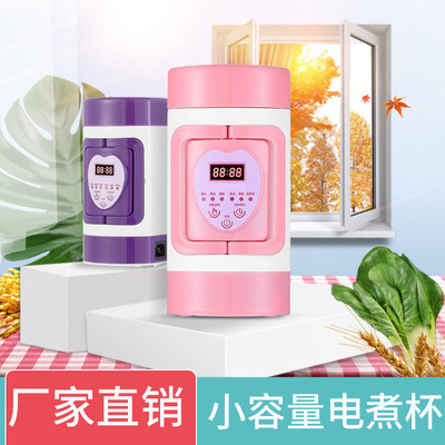 BB粥迷你电热水壶多功能便携式学生办公室煮锅电热杯小容量电煮杯|ru