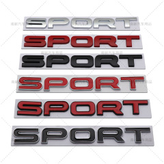 SPORT Car Logo for Land Rover Range Rover Evoque Sport Edition – Cheetah Rear Badge, Metal Decal, & Customization Sticker