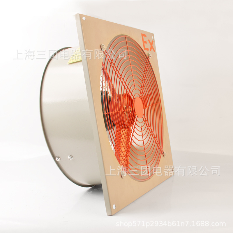 现货防爆排风扇BFAG-400强力方形电风扇 220V/380V工业风机换气扇
