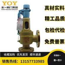 永一阀门A48H/Y-16/25C/P/R弹簧法兰全启式安全阀锅炉蒸汽泄压阀