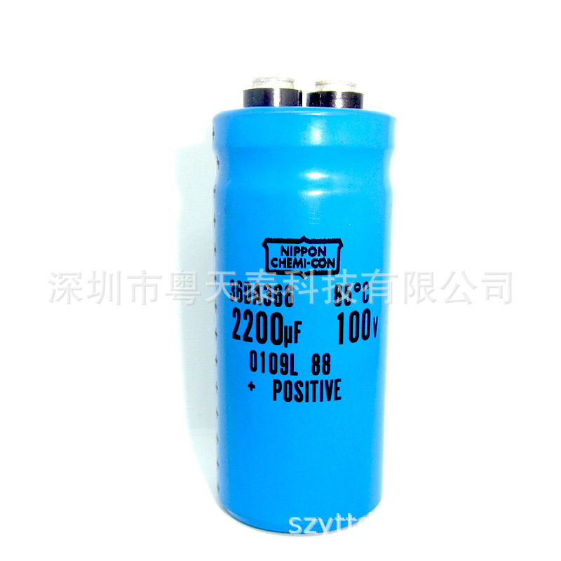 原装NCC黑金刚 罗丝脚 电解电容100V 2200UF 35X80 36DA366