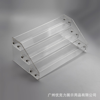 亚克力陈列展示架透明塑料收纳台手办展架口香糖展示商店烟整理架|ru