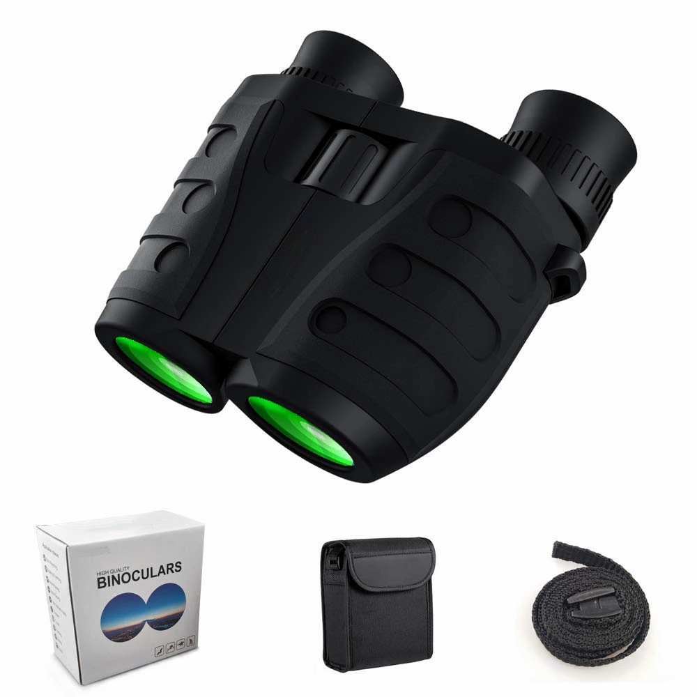 12X25双筒望远镜 多层镀绿膜  高清高配 户外 演唱会