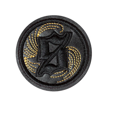 Embroidery Factory wholesale Sequins new pattern Leather standard ordinary Badge School standard group Logo customized
