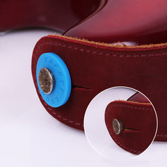 Guitar strap buckle electric guitar anti-slip strap nail anti-falling strap lock buckle wooden guitar tail nail buckle silicone gasket