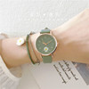 Green brand retro fresh waterproof watch, simple and elegant design