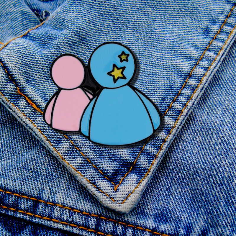 Cute Cartoon Alloy Enamel Unisex Brooches display picture 4