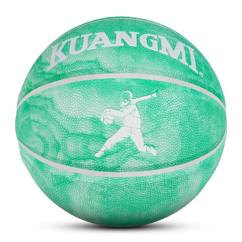 Marble basketball outdoor cement ground -resistant лазерная гравировка печать взрослый №7 влагоустойчивый синий мяч