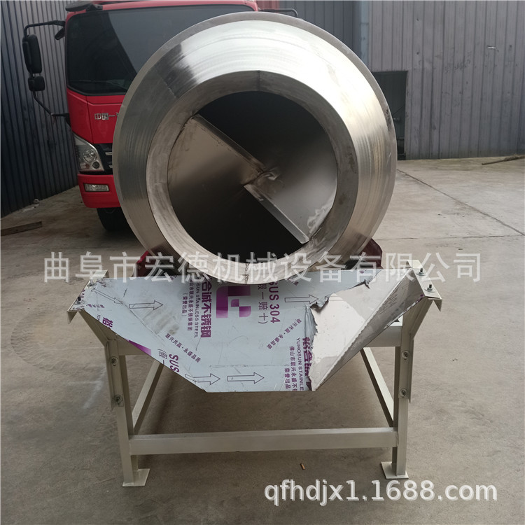 不锈钢滚筒酱肉搅拌机 肉制品调味腌肉机 电动鸡腿鸡爪混料机