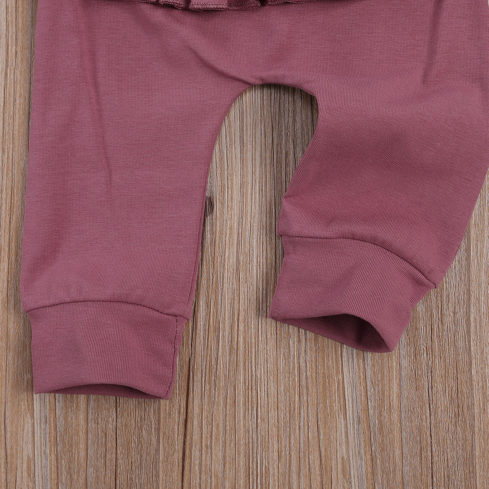 Fashion Solid Color Cotton Baby Clothing Sets display picture 15
