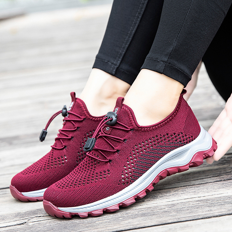 Manufactor Direct selling new pattern 2020 summer Hollow Middle and old age Walking shoes the elderly Mom and Dad 36-44 Code Wholesale