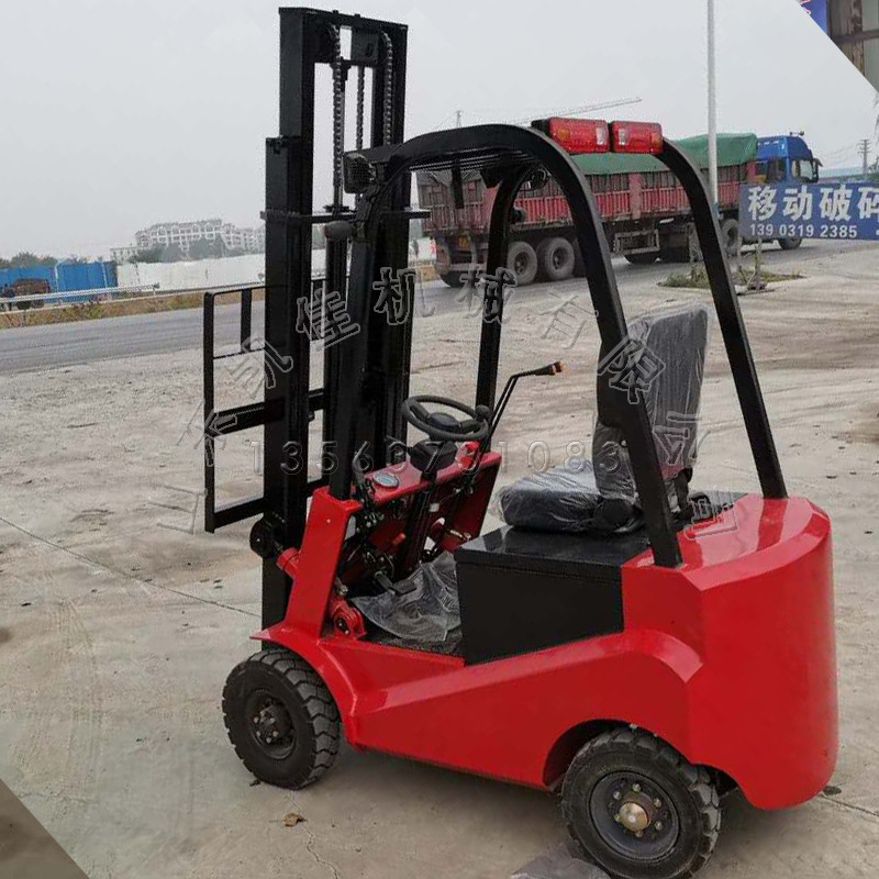 凯佳全电动叉车 工厂仓储堆高3米电动叉车装货卸货电动叉车