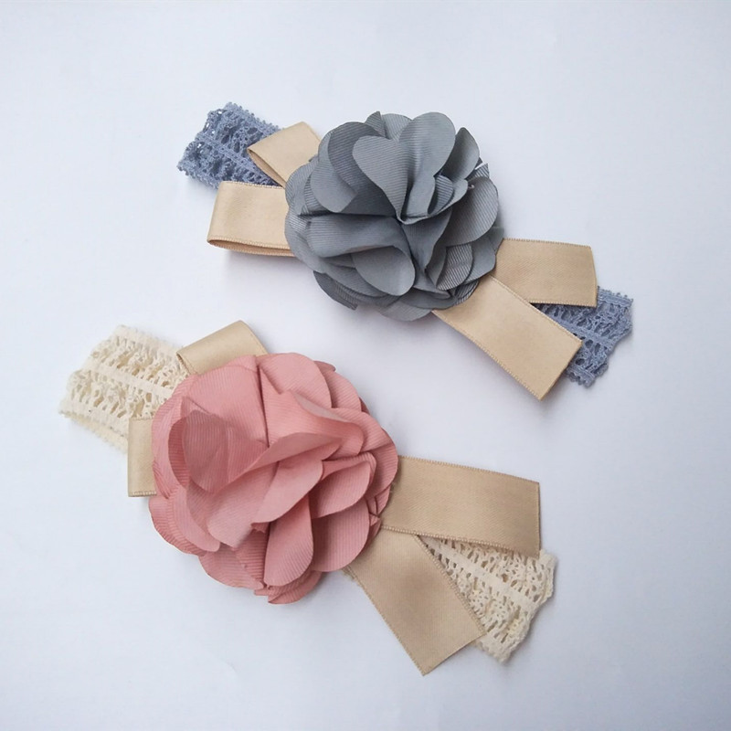 Simple Style Commute Flower Cloth Patchwork Hair Band display picture 4