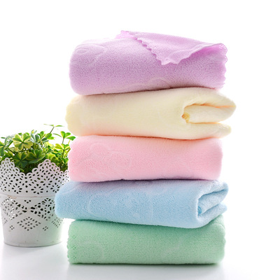 地摊毛巾地摊五彩毛巾一块钱一条经编毛巾一元一条|ms