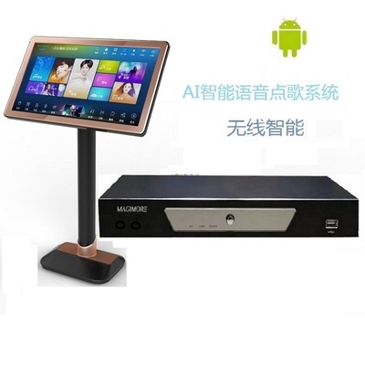 Cloud cat magnetic force AI Intelligent Voice touch screen VOD KTV Household Kara OK Jukebox Vertical screen song