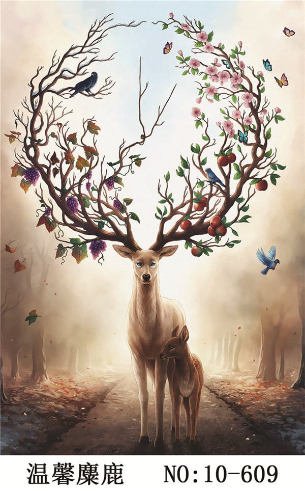 温馨麋鹿 10-609