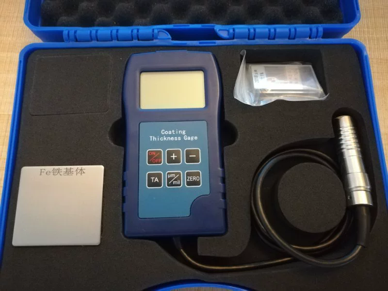 Заводская поставка THM-6000 Измеритель толщины покрытия Bluetooth краска электрофорез порошок нераспыленный асфальт измерение толщины оцинкованного слоя