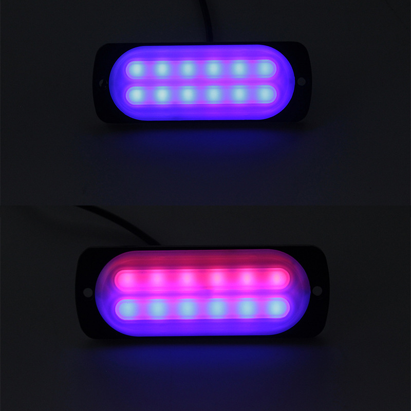 12V 12LED colorido intermitente coche tren camión SUV pickup luz lateral