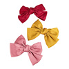 Red hairgrip with bow, hairpin, hairpins, hair accessory, simple and elegant design, Lolita style