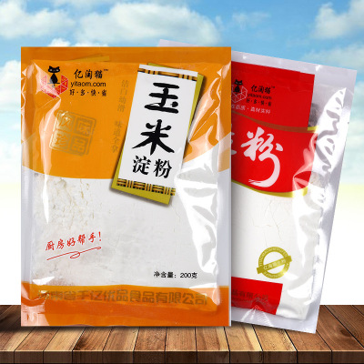 Corn starch 200g Food starch Cornstarch Corn flour Thicken cooking baking Soup Cornstarch edible Cornstarch