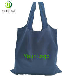 创意新款手提涤纶布袋 超市买菜水果环保购物袋 背心式收纳袋批发