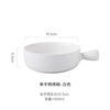 Nordic creative handle bowl grilled bowl baked rice bowl ceramic table utensil instant noodle bowl Japanese label bowl breakfast salad bowl