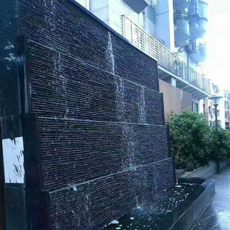 厂家批发青石板流水石文化石背景墙文化砖水幕墙流水板园林景观石-阿里巴巴