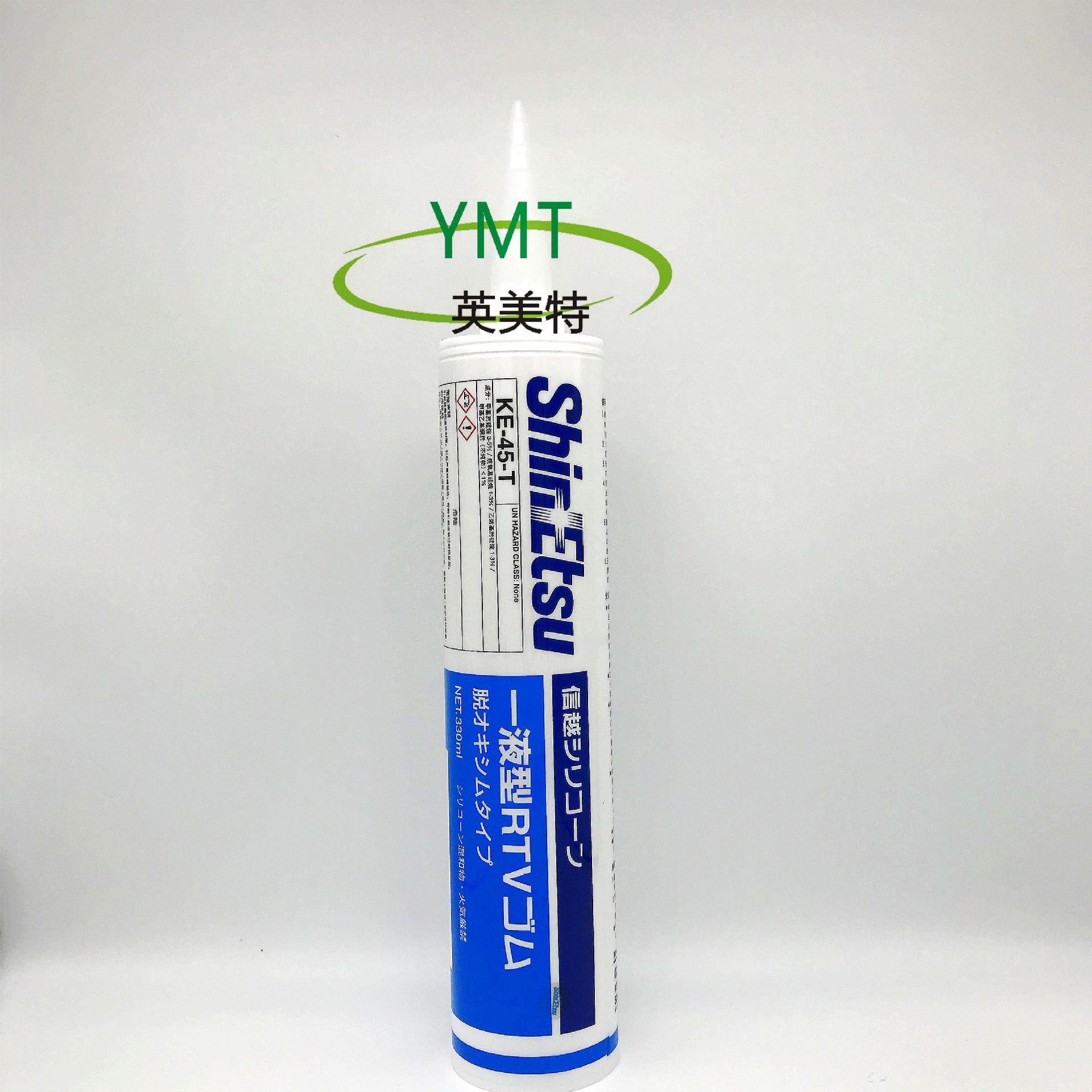 日本shinetsu信越KE45-T透明绝缘单组份硅胶RTV电气专用电子硅胶