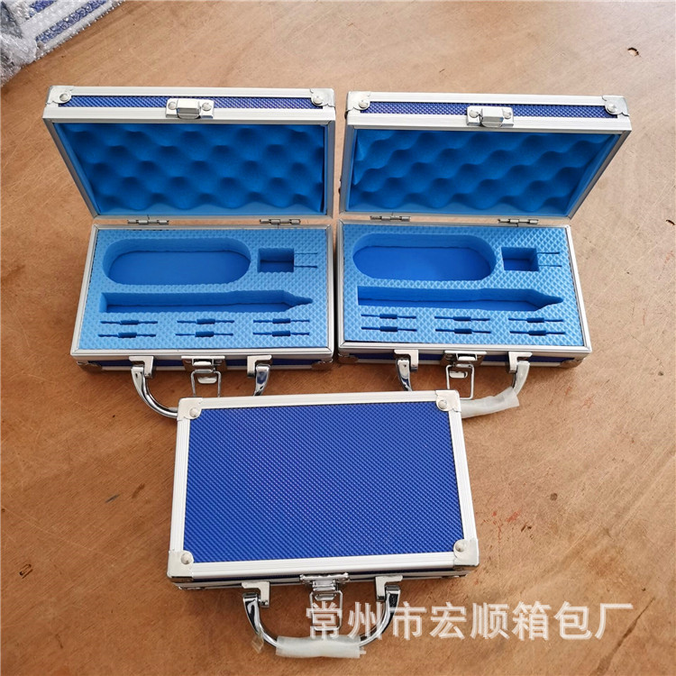淘宝亚马逊款小号仪器设备收纳工具箱 设备诊断包装铝合金箱