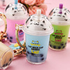 Cute oil dispenser, milk tea from pearl, cup, keychain with chrysanthemum flowers with accessories, doll, pendant, cat, wholesale