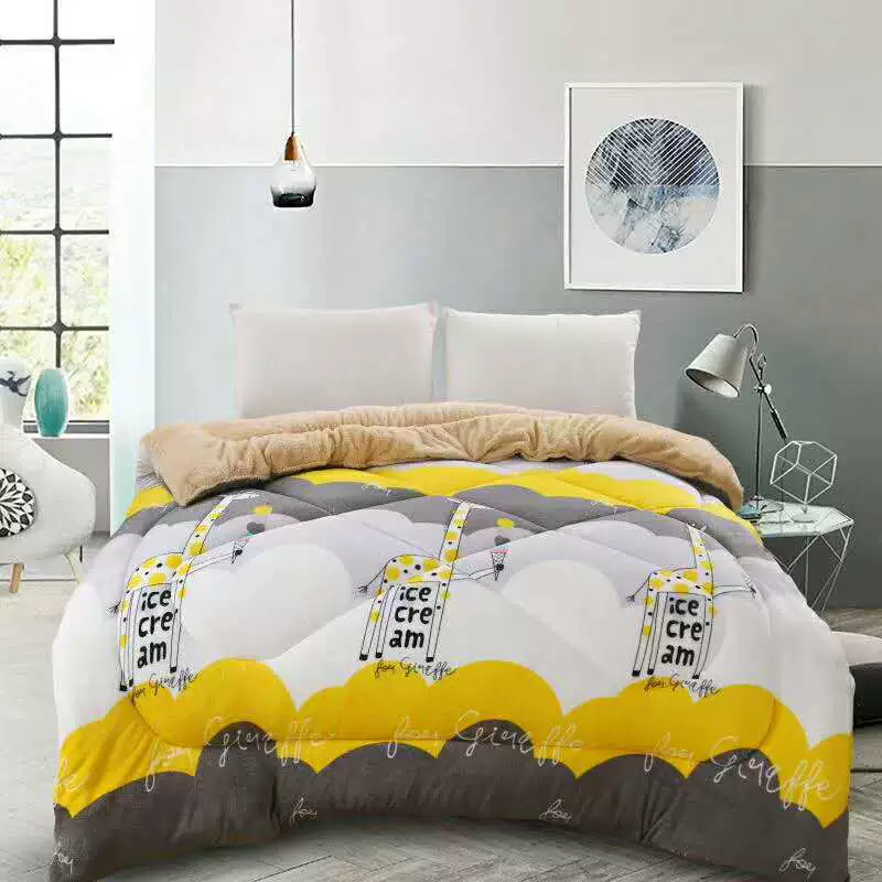 Пуховое одеяло зимнее Comforter Дювет простыня покрытие