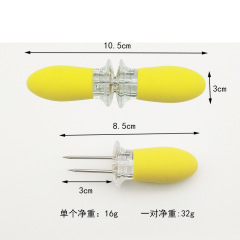 Wholesale of BBQ skewers, stainless steel corn fork, BBQ corn needles, Amazon cross-border corn inserts
