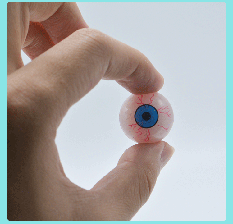 Halloween costume simulation, disgusting and scary eyeball props, prank and prank eyeball toys wholesale detail image 4