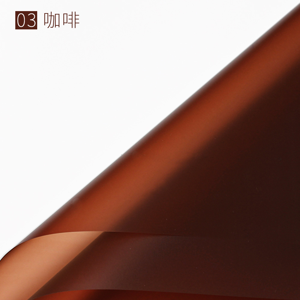 Flower Party Factory al por mayor papel mate de color sólido translúcido papel de embalaje de flores papel de embalaje de flores floristería papel de material de embalaje