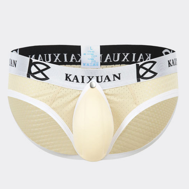 Men's low-waisted briefs sexy u convex cup big bag underwear men's sexy underwear European and American foreign trade Sao Men's low-waisted briefs sexy u convex cup big bag underwear men's sexy underwear European and American foreign trade Sao