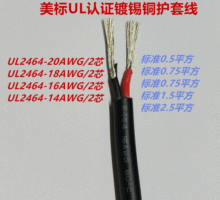 UL2464-20AWG/2о3о4о0.5ƽPVC껤