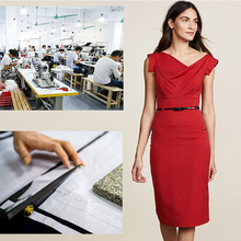 高端定制连衣裙新款2022夏季气质V领小众设计师品牌女装