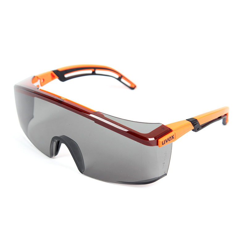 UVEX/优维斯9064246防刮擦眼镜橙色 防静电防冲击安全眼镜