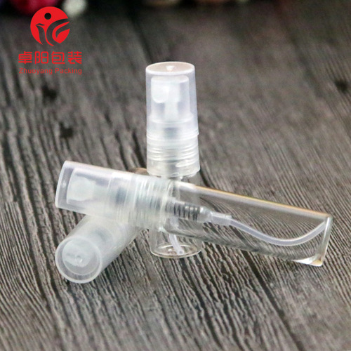 Manufacturer perfume bottle spray bottle transparent glass bottle 5ml travel set portable bottle sample bottle