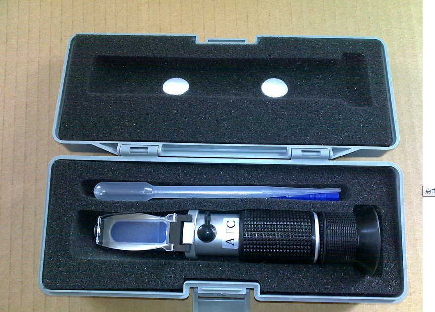 防冻液浓度计 玻璃水冰点仪折射 电池水比重计HT41TC