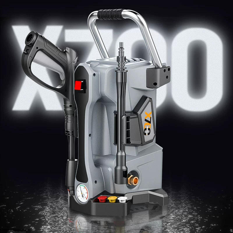 Автомойка артефакт сверхвысокого давления Бытовая 220 В мощная водяная щетка пистолет небольшая автоматическая очистка портативный водяной насос