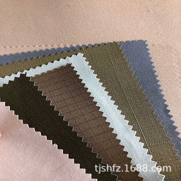 280g Waterproof Level 4 pu Coated Plaid Canvas Fabric Tent Cloth Fabric Large Price Excellent