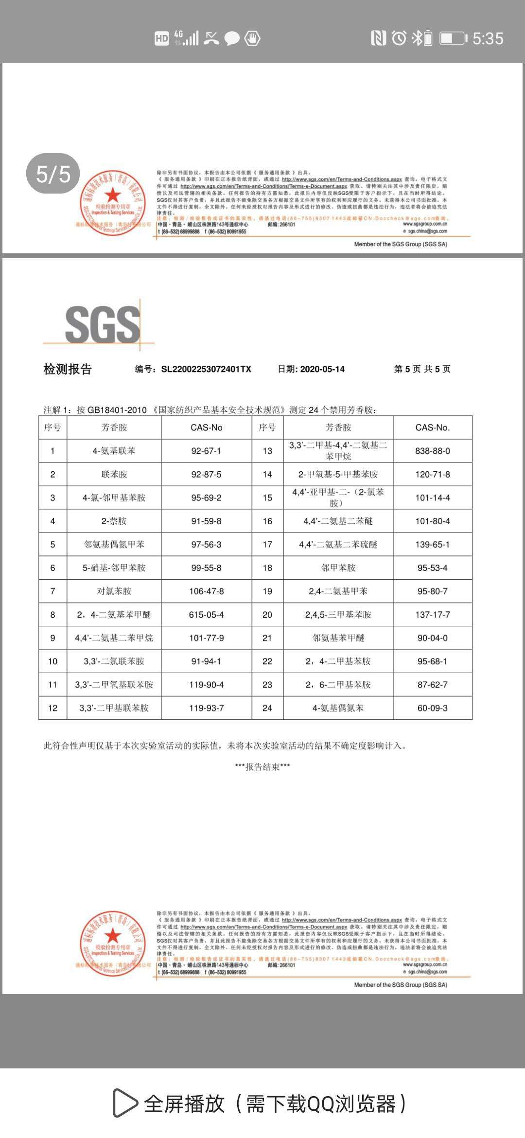 提花罗纹A类检测报告 (4)